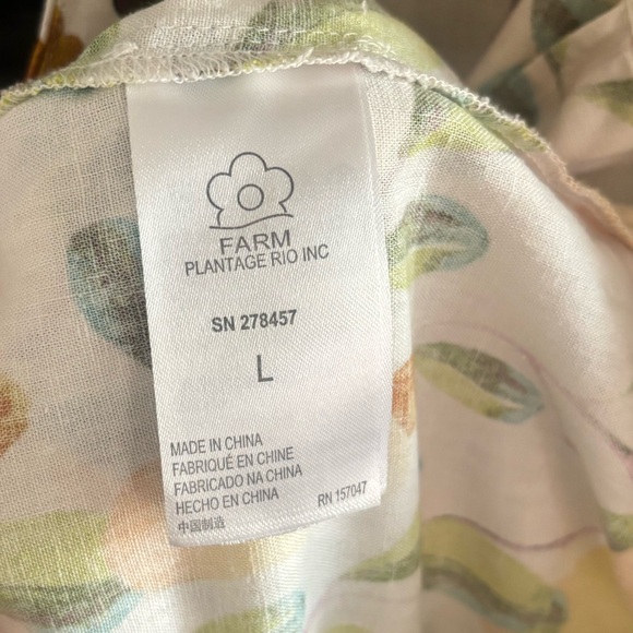 FARM RIO Halter Cutout Wide-Leg Jumpsuit-Size L-shorter length - Picture 8 of 11